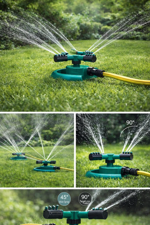 360° Garden Water Sprinkler